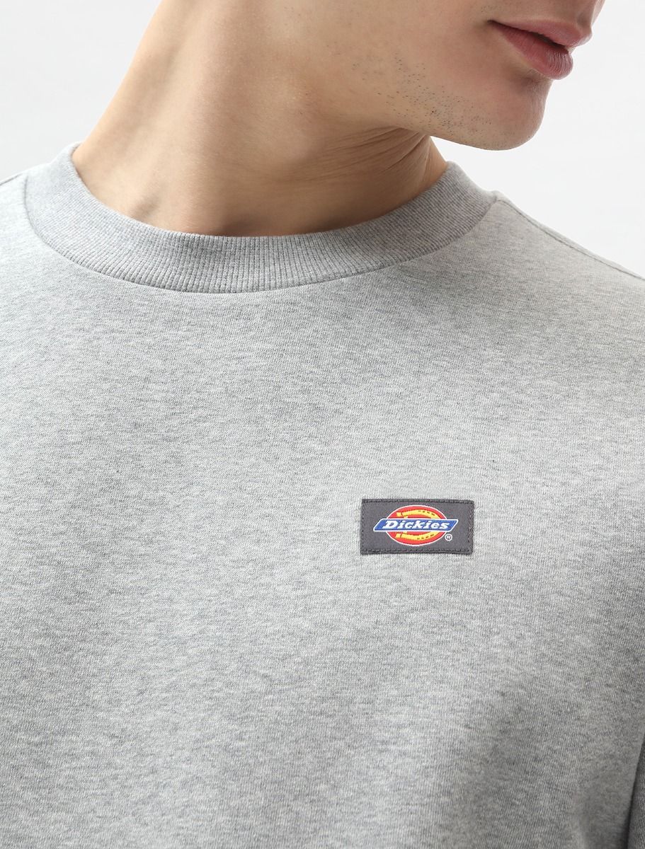 Dickies Felpa girocollo da uomo Oakport Sweatshirt DK0A4XCEGYM grigio melange