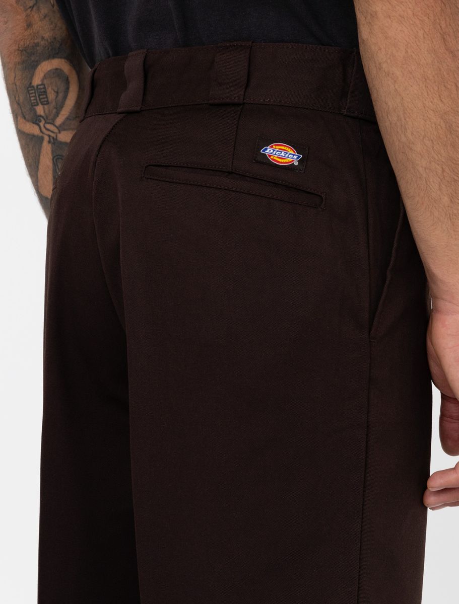 Dickies Pantalone Work Original Fit 874 Dark Brown - Uomo