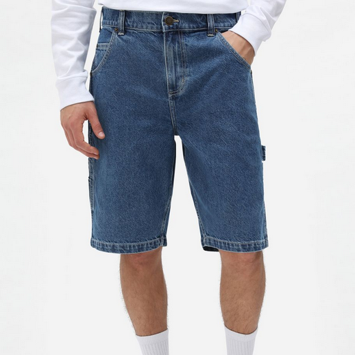 Dickies bermuda in jeans da uomo Garyville DK0A4XCK1 blu classico
