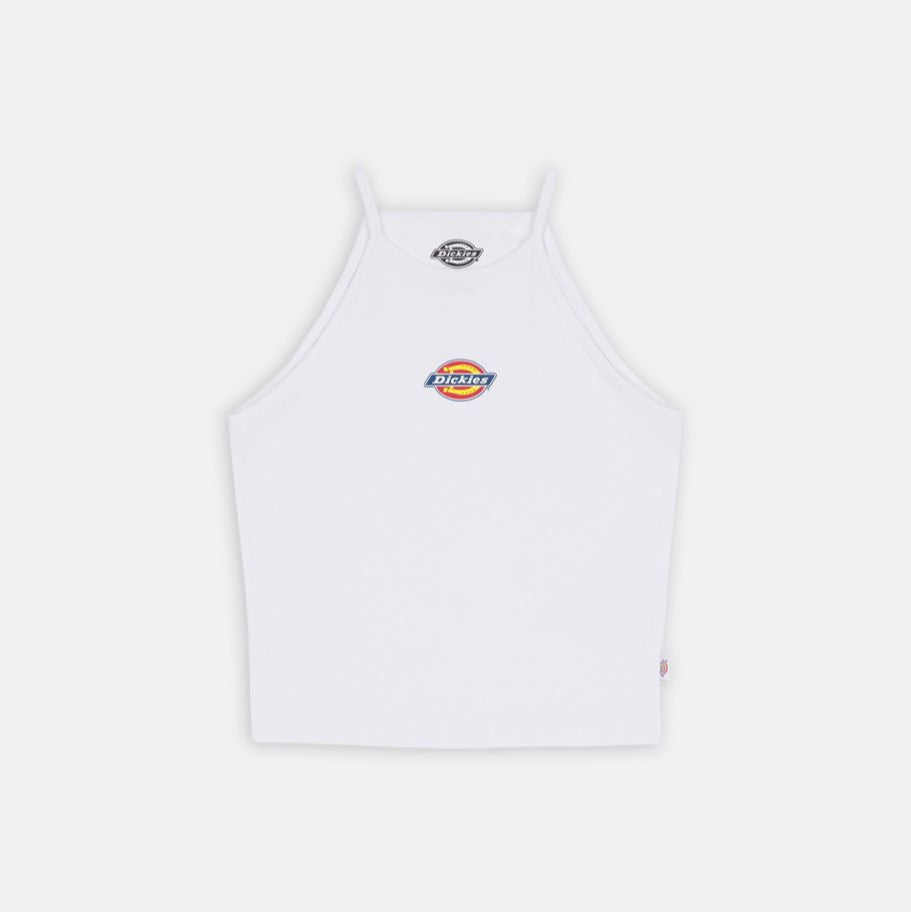 Dickies canotta da donna Chiin Lake DK0A4XNPDKWHX bianco