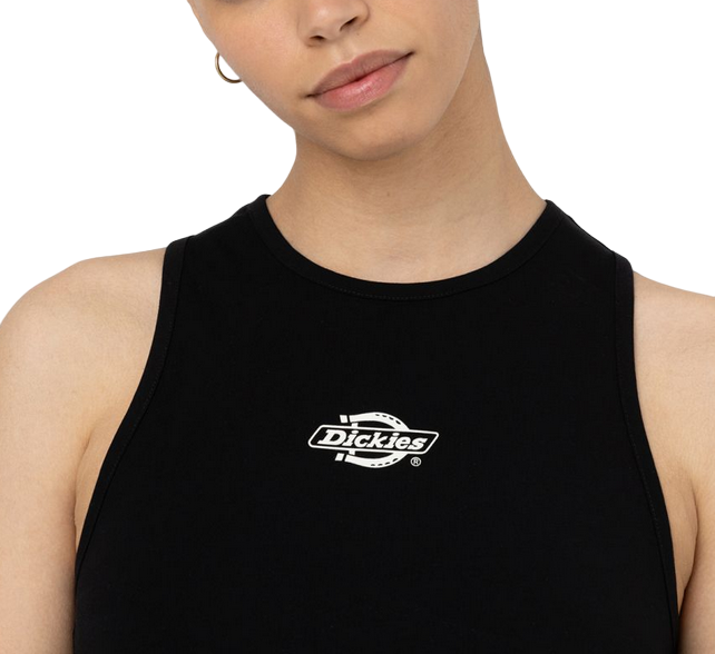 Dickies canotta da donna in cotone elasticizzato Powers DK0A4Y8DBLK1 nero