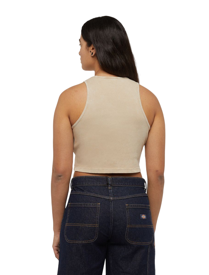 Dickies Women's Newington Vest Sweater DK0A4YY7J491 Sandstone