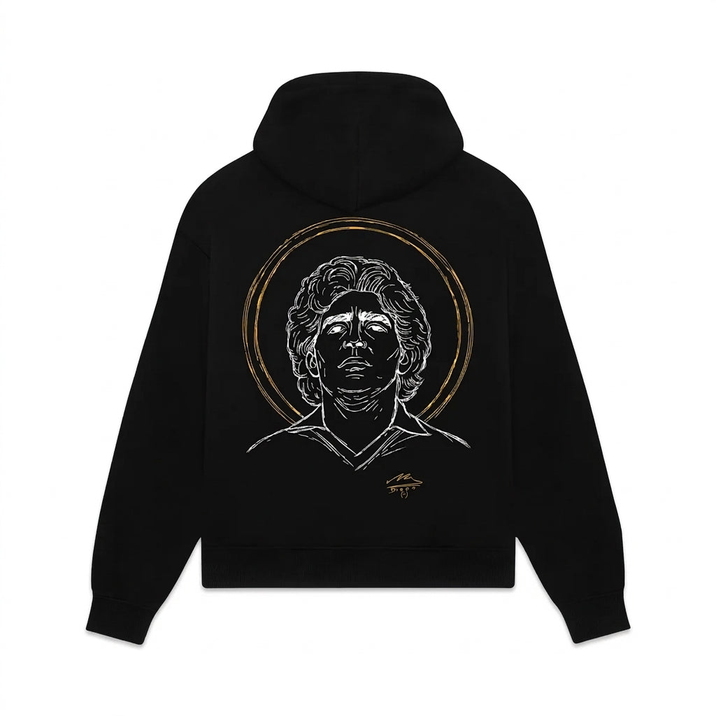Dolly Noire D10S SW1368-GQ-01 Uomo Nero - Felpa con Cappuccio