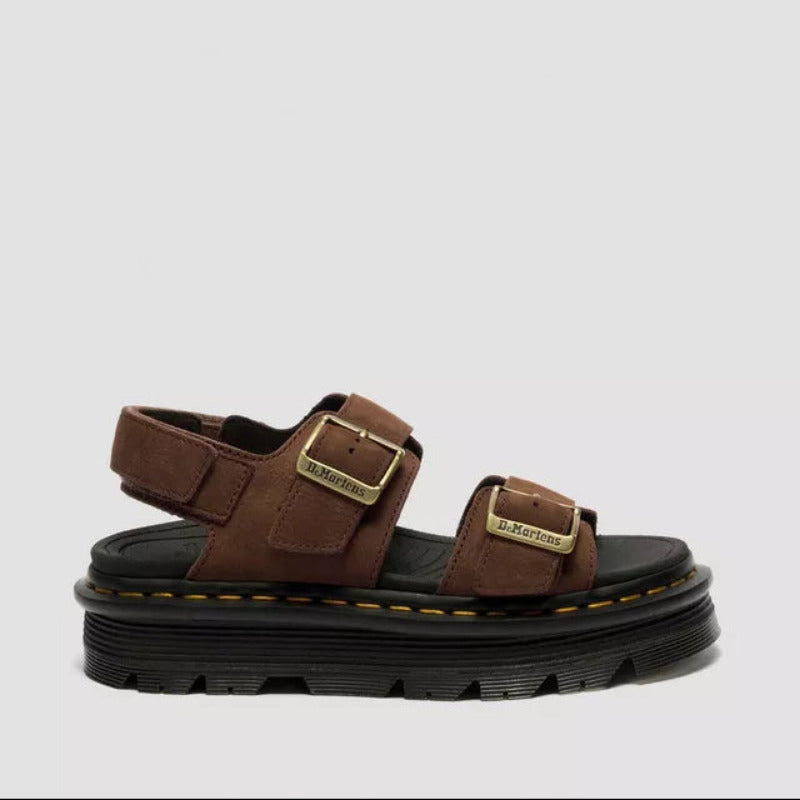 Dr. Martens Sandalo Donna Zeppa Zebzag Marrone - 42853200