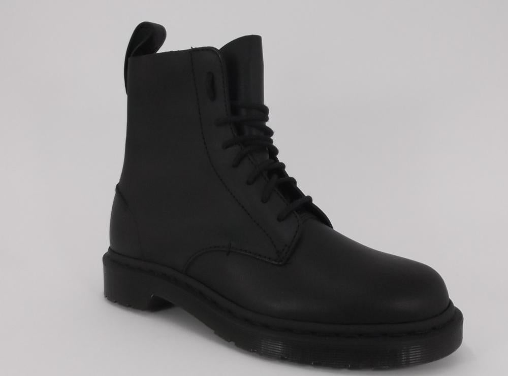Dr. Martens Pascal Decon Naples Stivaletto Nero - Pelle Decostruita Uomo