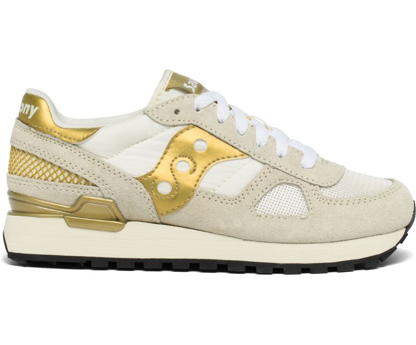 Saucony Shadow S1108-720 Bianco Oro Sneakers Originals PE26