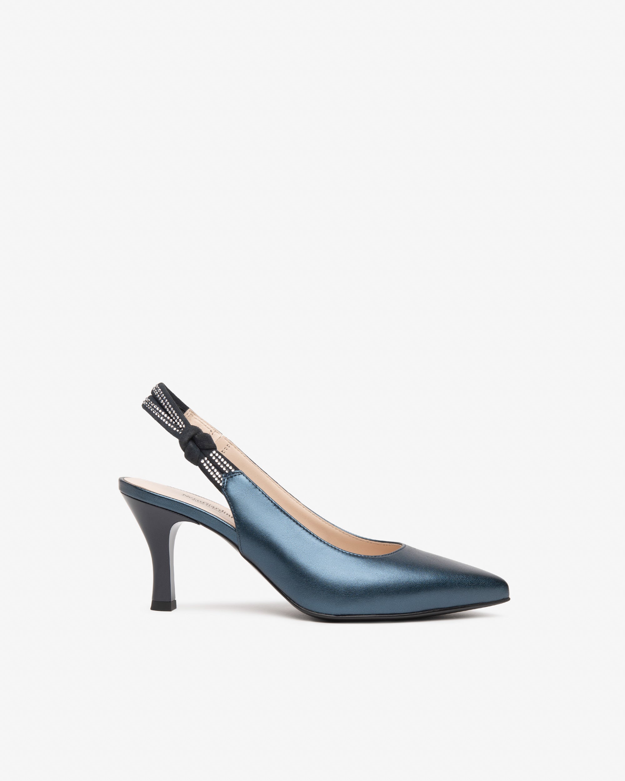 Slingback in pelle Blue da donna E218342DE_201