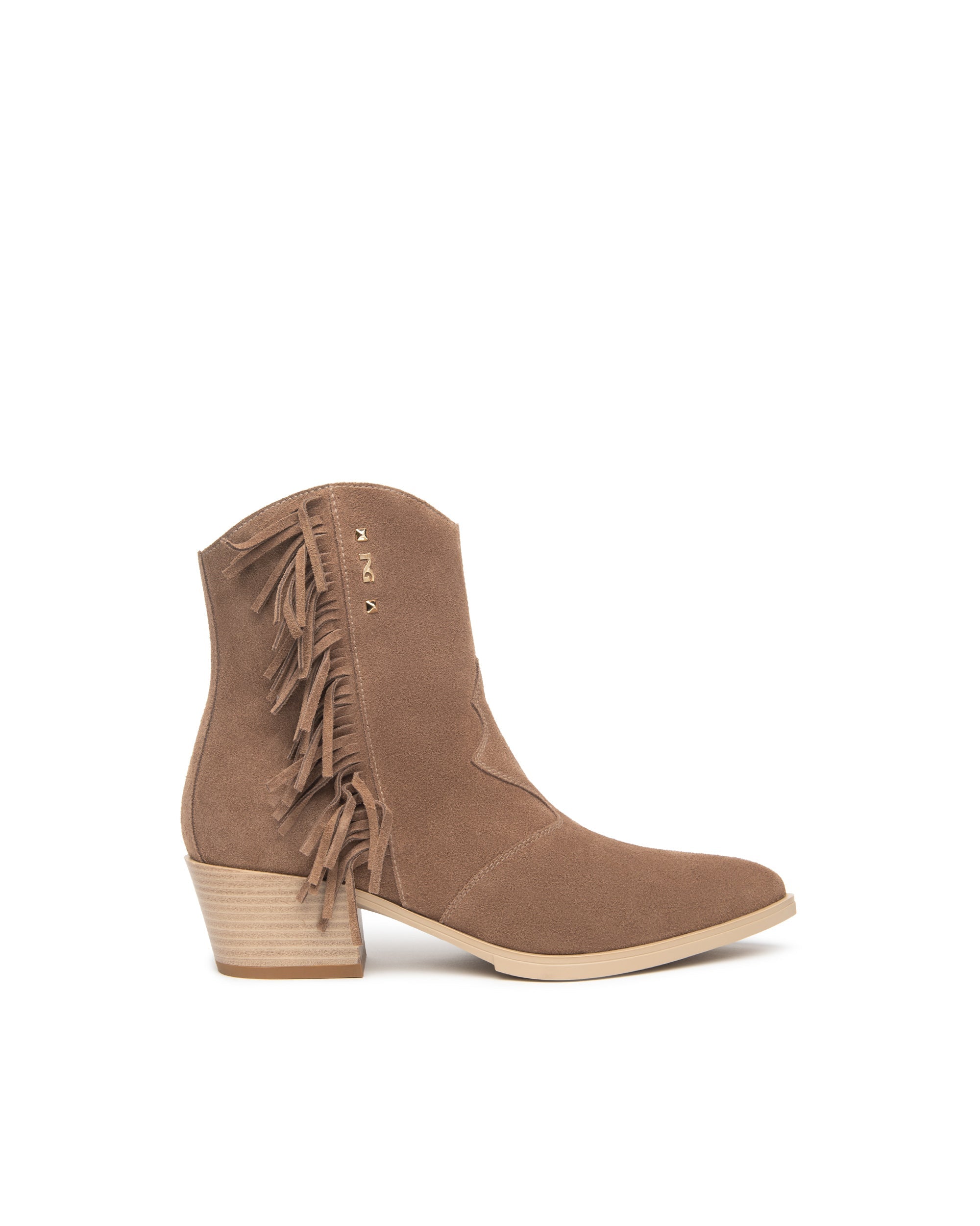 Stivaletti in pelle scamosciata da donna E615131D_442 Mou