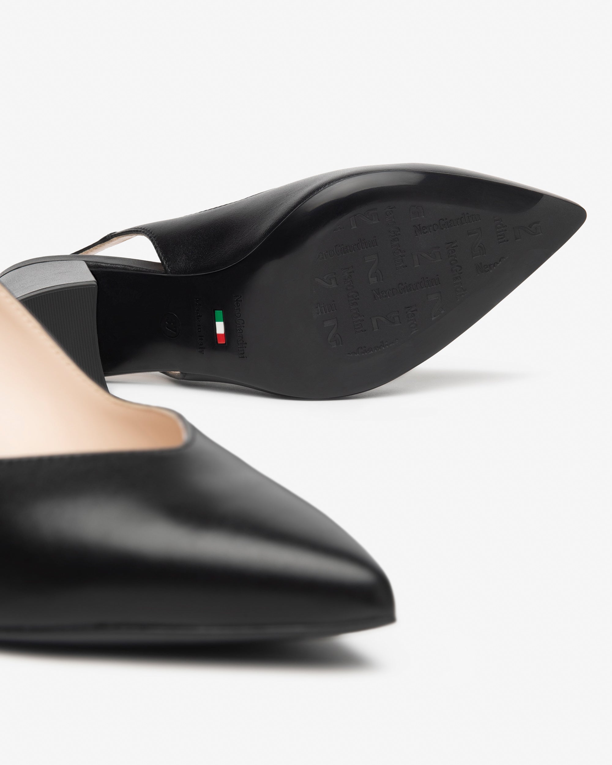 Slingback in pelle da donna E615520D_100