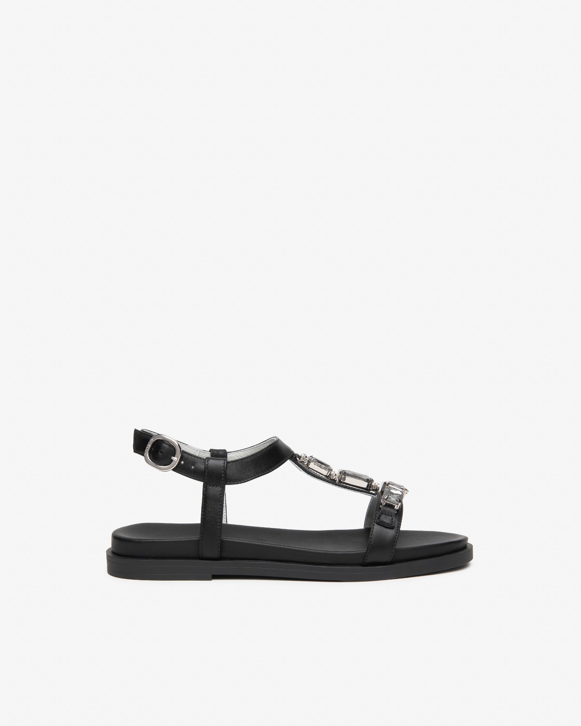 Nero Giardini  Sandali Donna in Pelle Nero E615931D-100