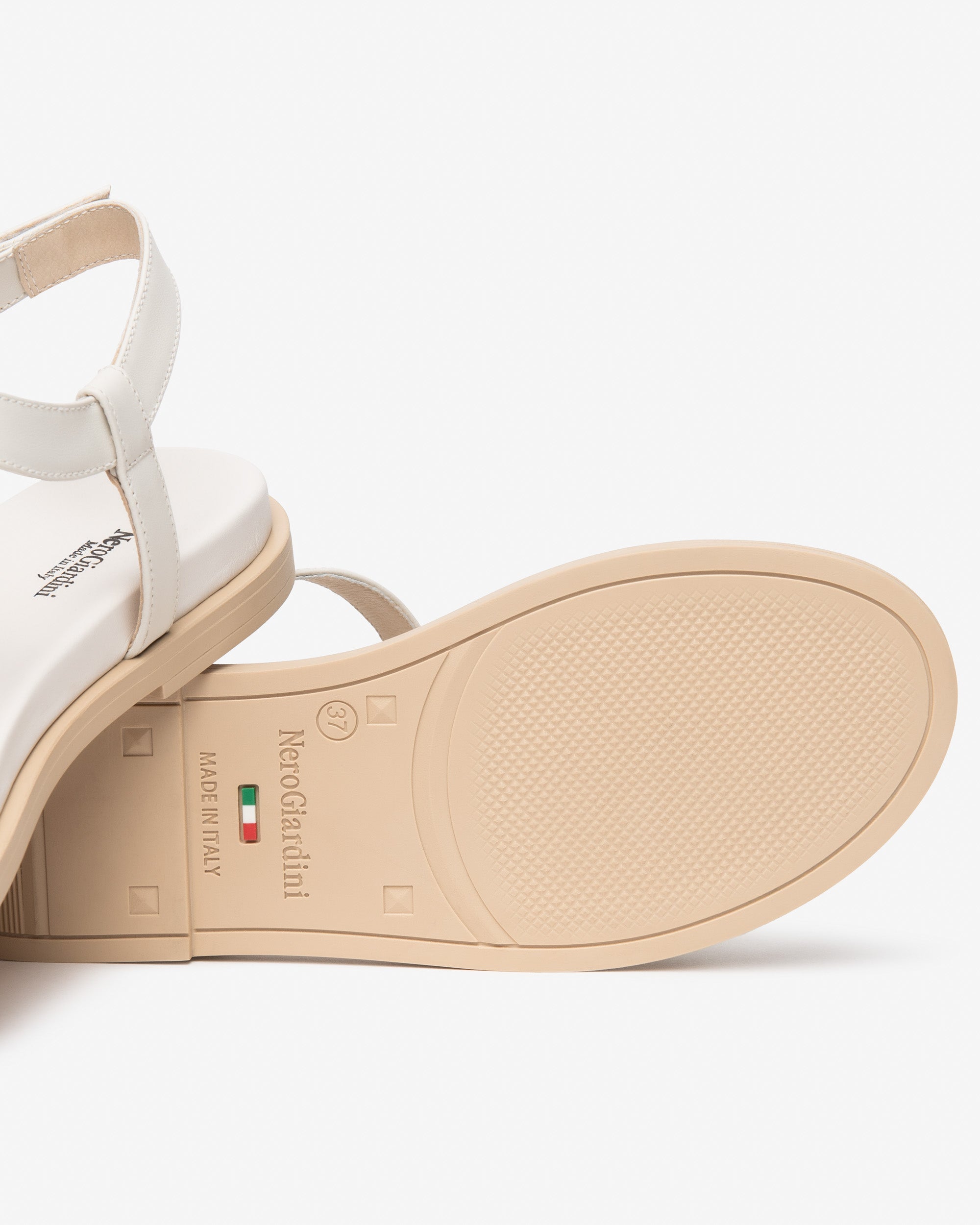 Nero Giardini Sandali Donna in Pelle Bianco E615931D-713