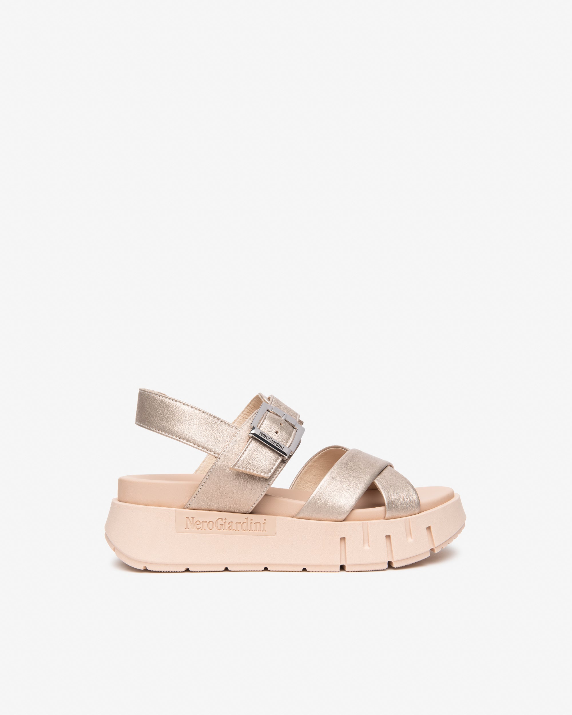 Nero Giardini Sandali Donna in Pelle cipria E617064D-675