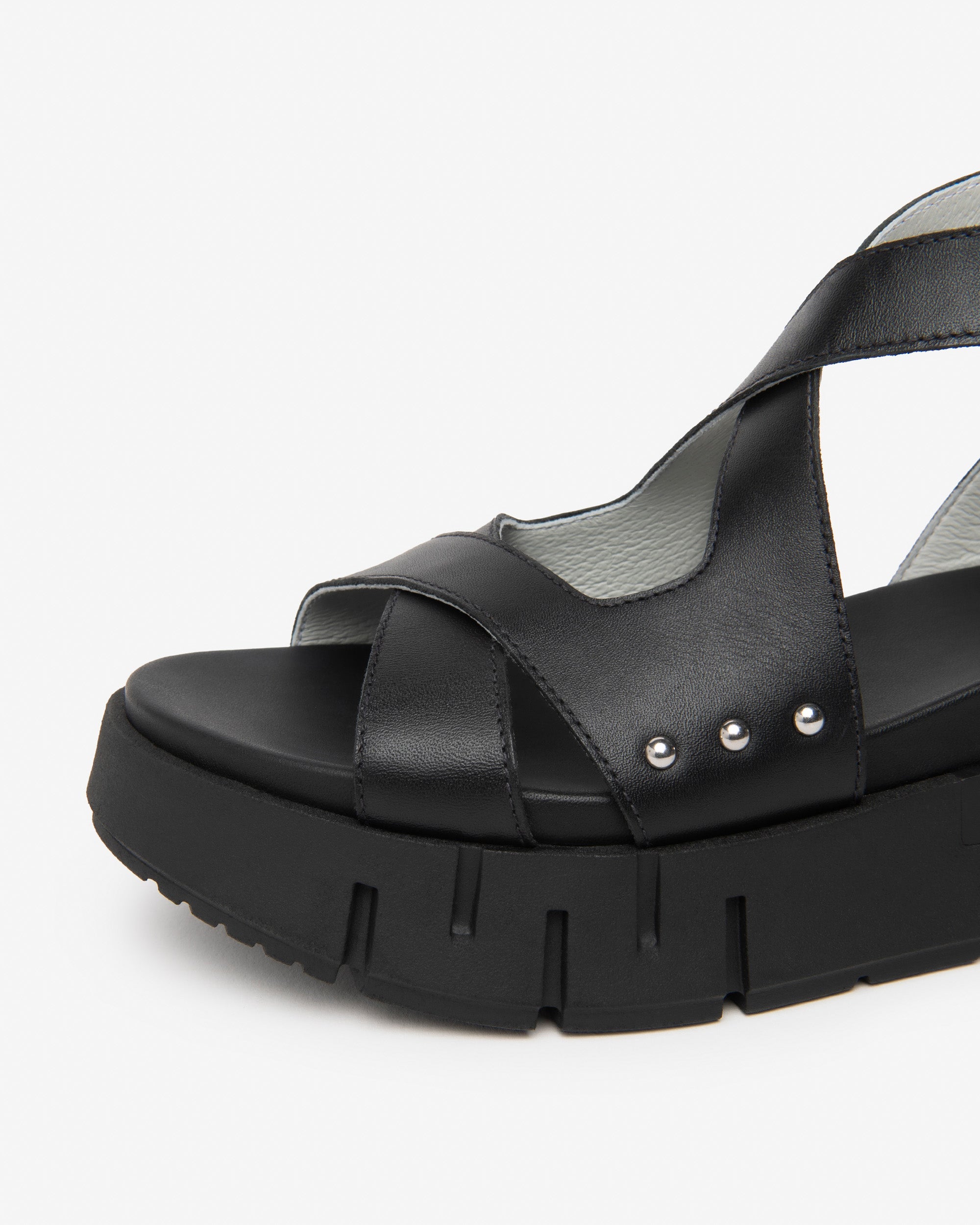 Nero Giardini E617067D-100 Sandali Donna in Pelle nero