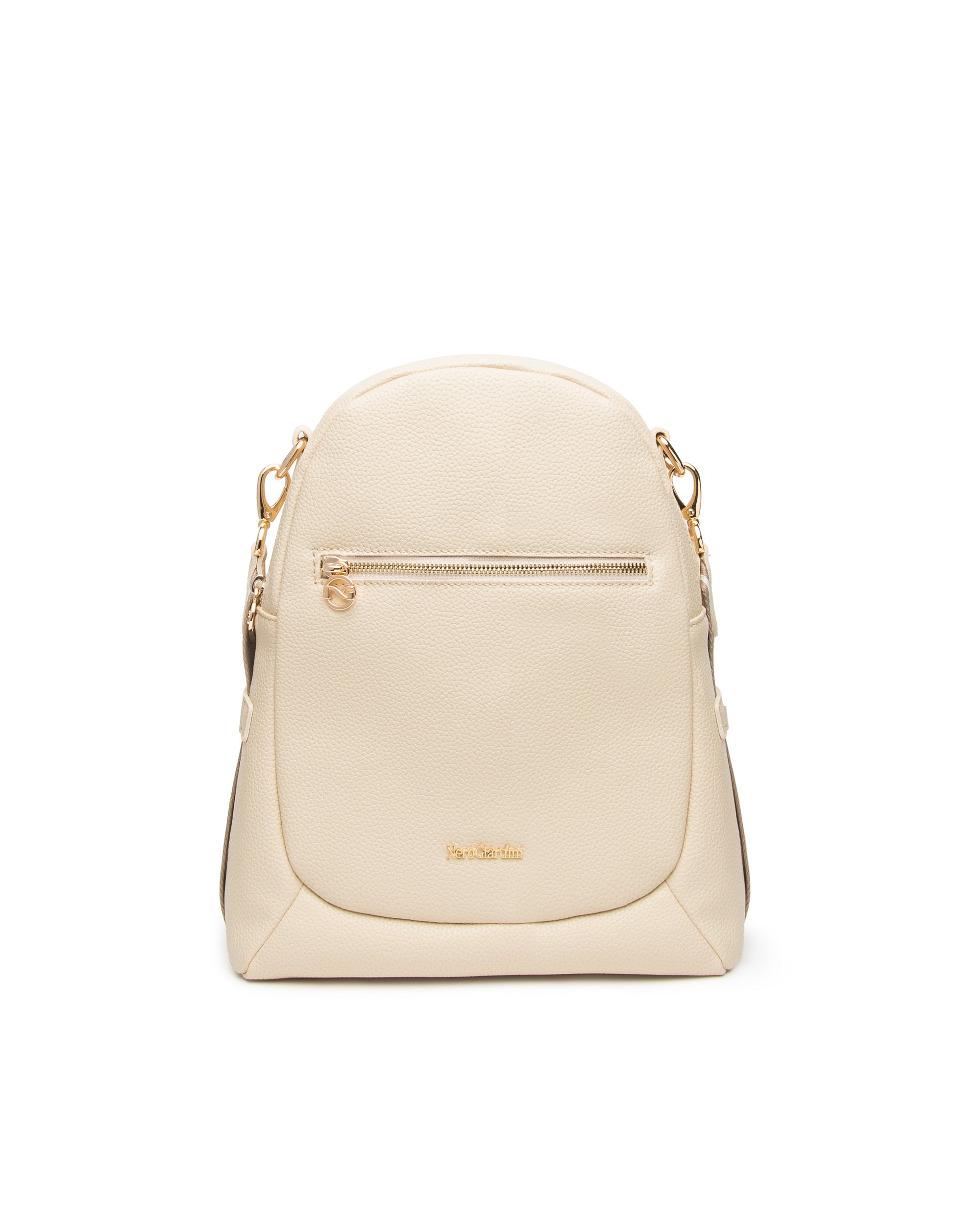 Zaino in materiale tecnico Beige da donna nero giardini E644081D_740