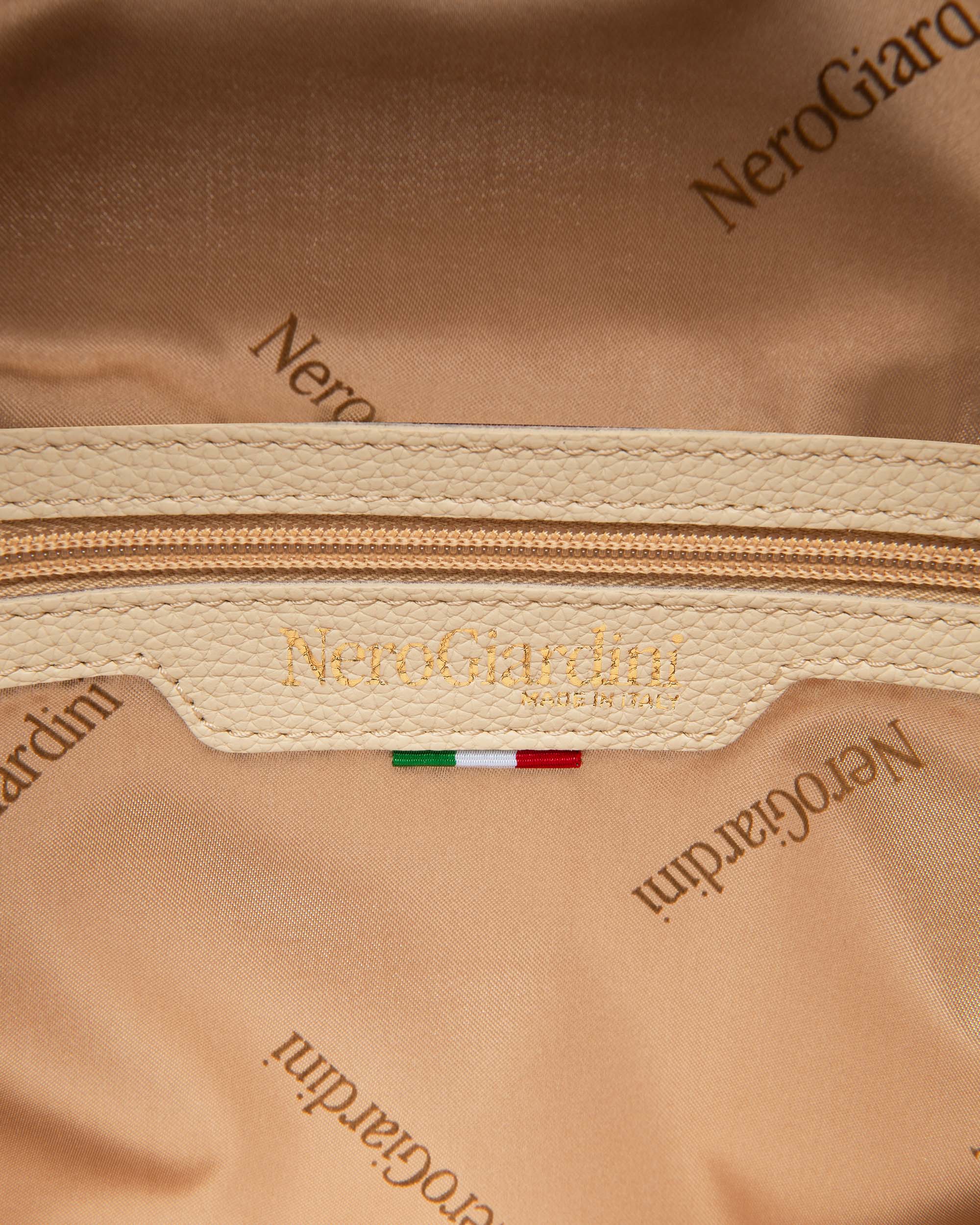 Zaino in materiale tecnico Beige da donna nero giardini E644081D_740