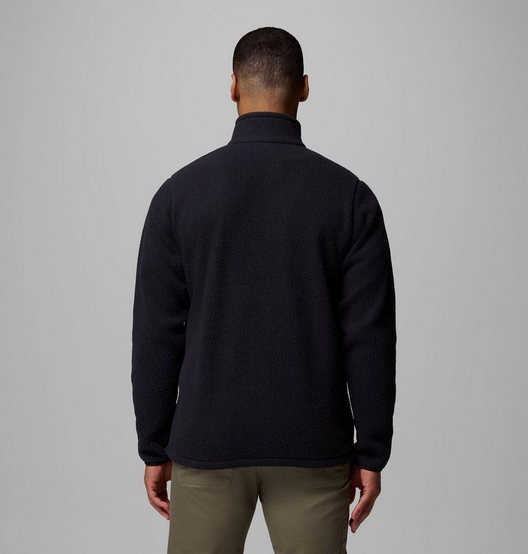 Columbia Felpa in pile bouclé con cerniera a metà lunghezza Jasper Ridge™ da uomo 2142411 010  nero