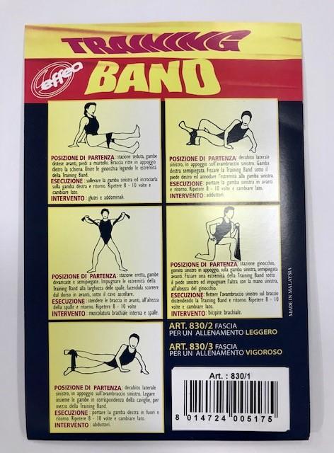 Effea Elastic Latex Band LIGHT 830/01 15x120x0.3cm Rehabilitation