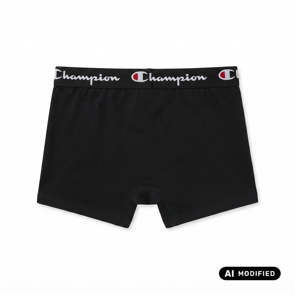 Champion boxer intimo uomo in cotone elasticizzato U20194-KK001 nero