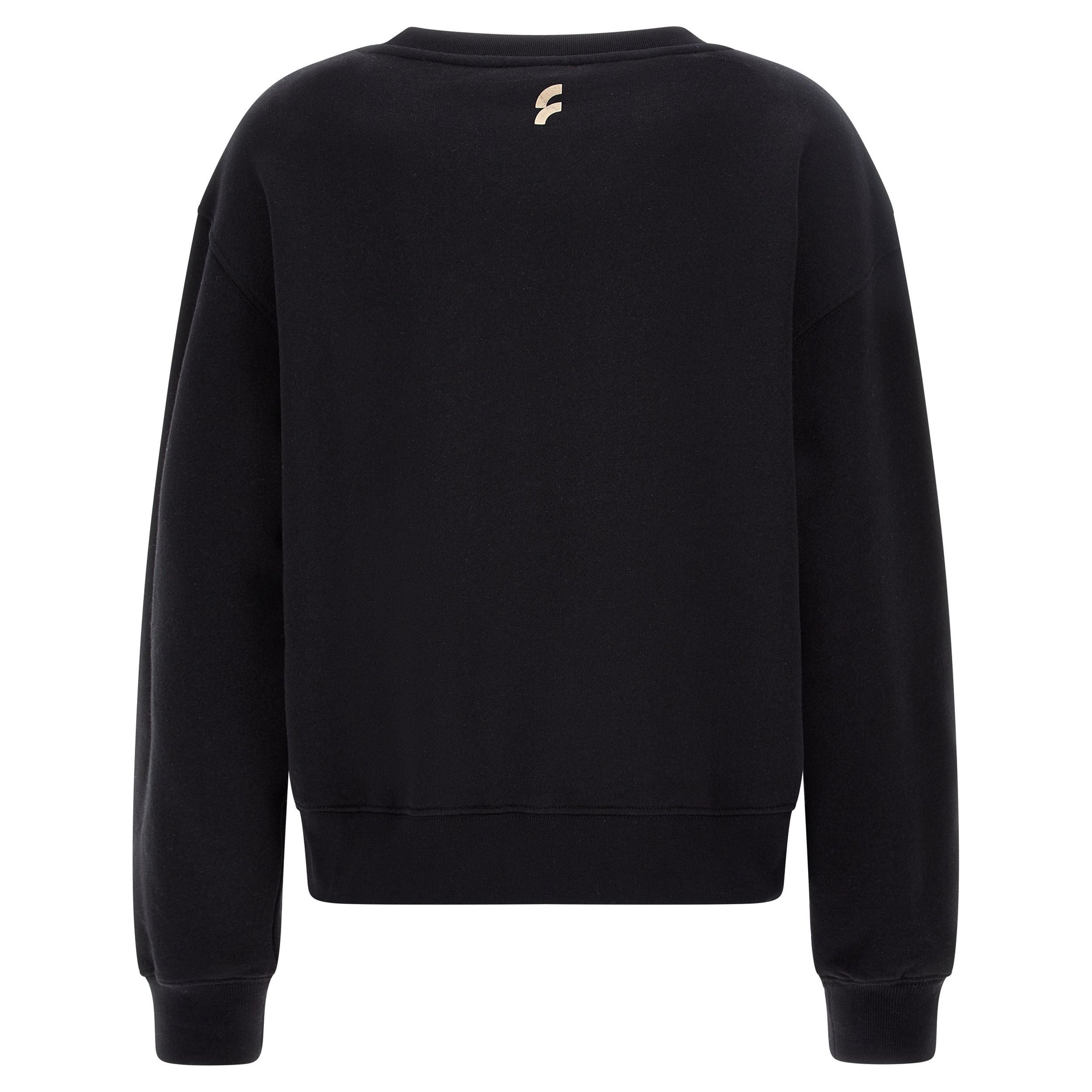 Freddy felpa girocollo da donna Snoopy F3WMCS2-ST1 N nero