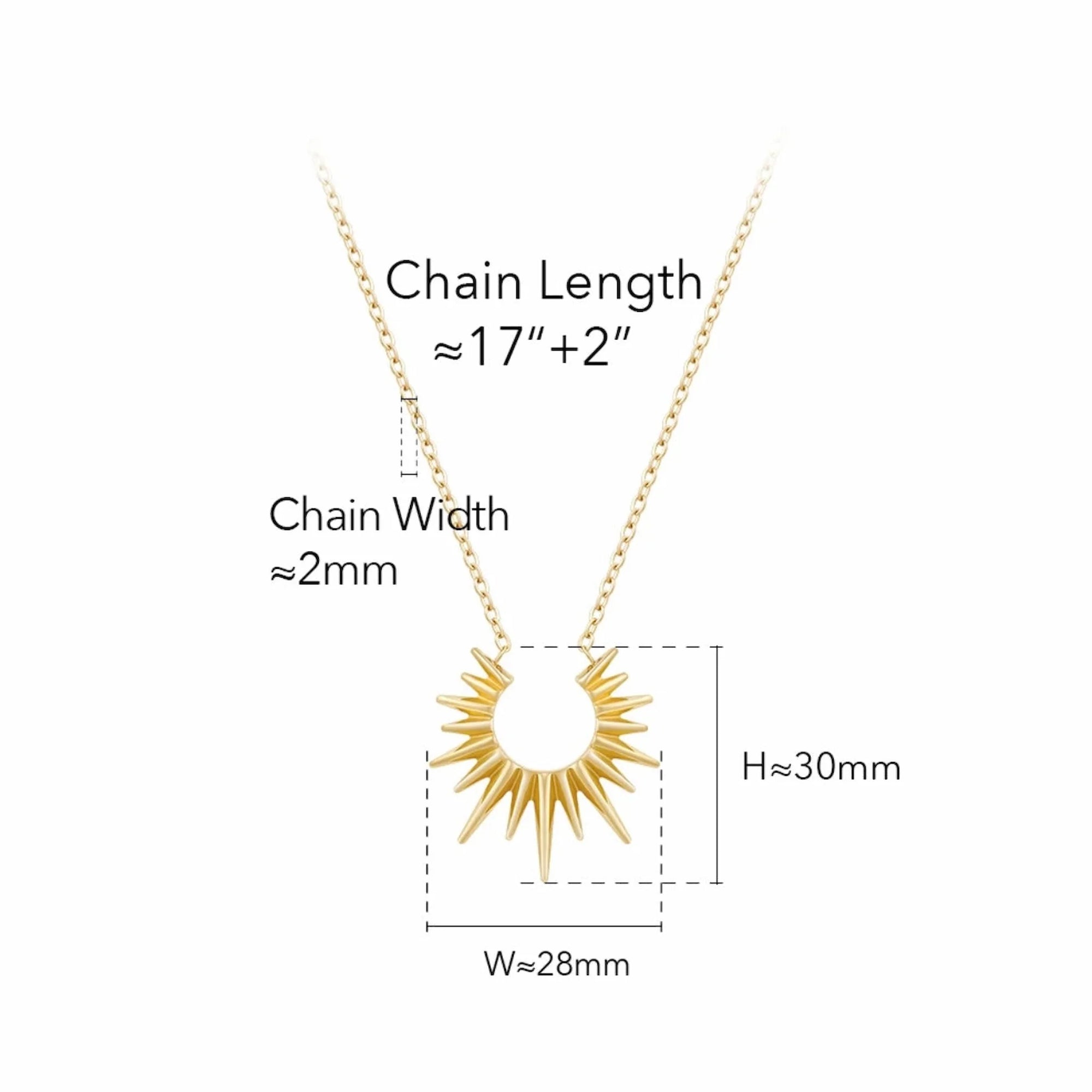 Sun Star Necklace