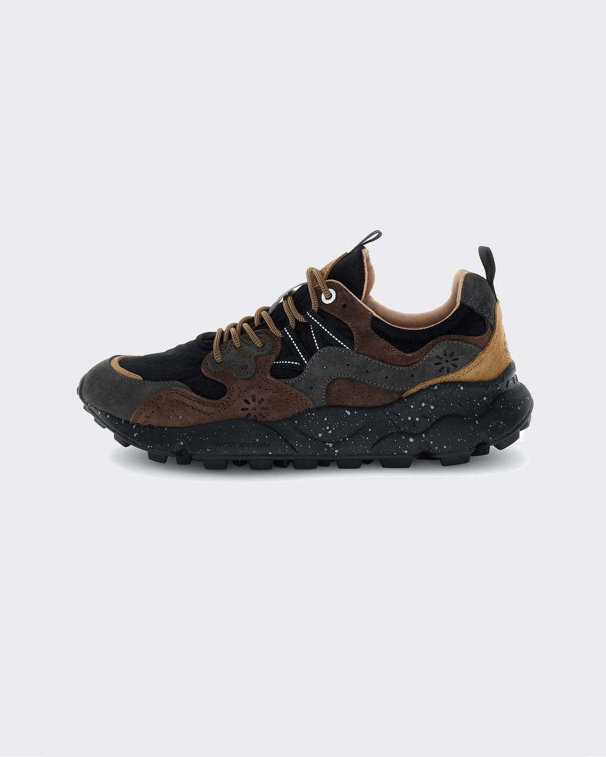 Sneakers Yamano 3 Suede-Nylon Dark Grey/Black/Dark Brown