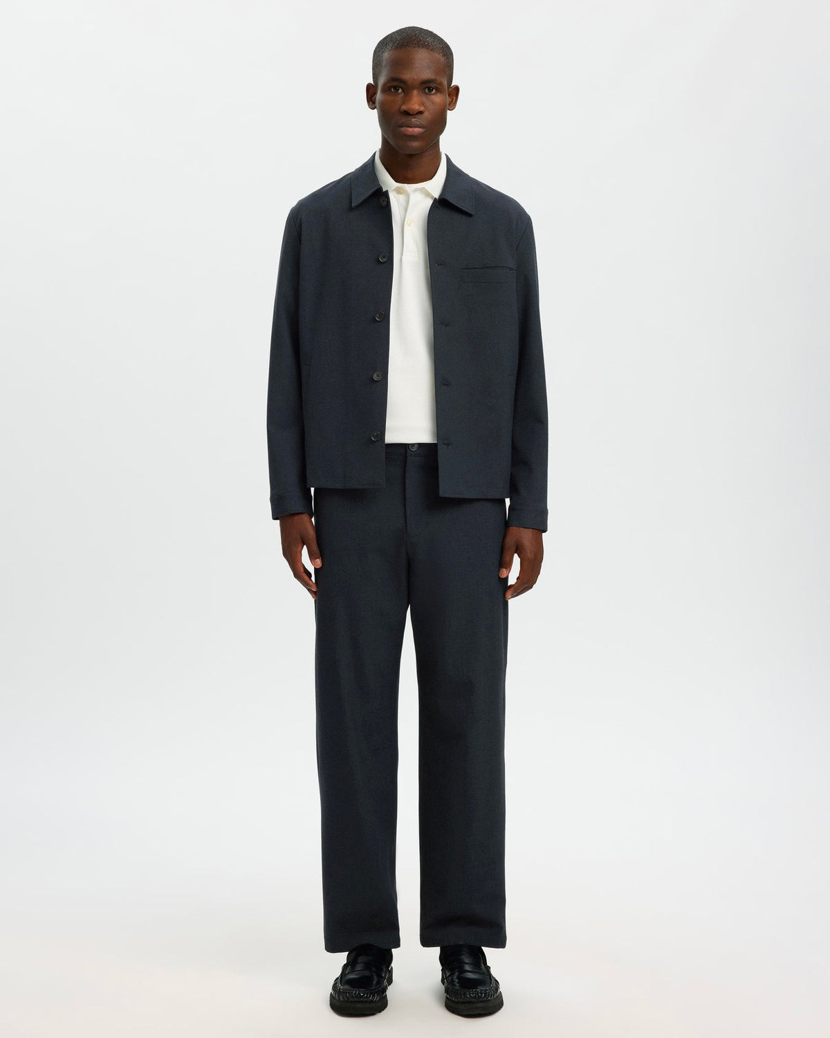 Pantalone Loose Robert Flex Dark Sapphire