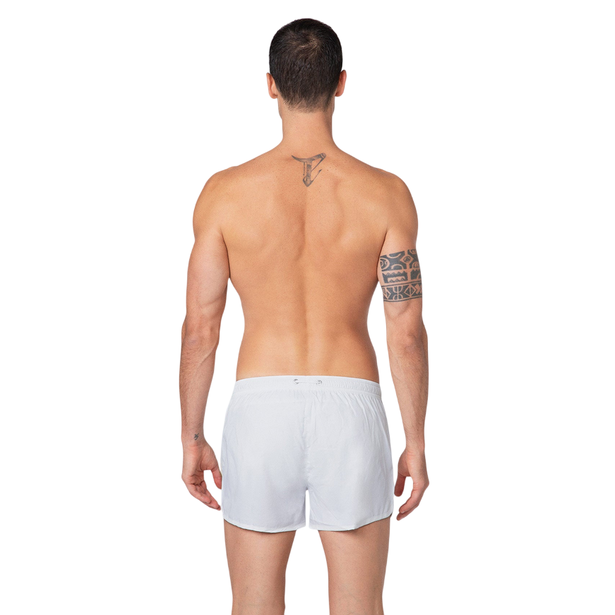 F**K Costume da Bagno Uomo Bianco Pantaloncino - M01BU03WH