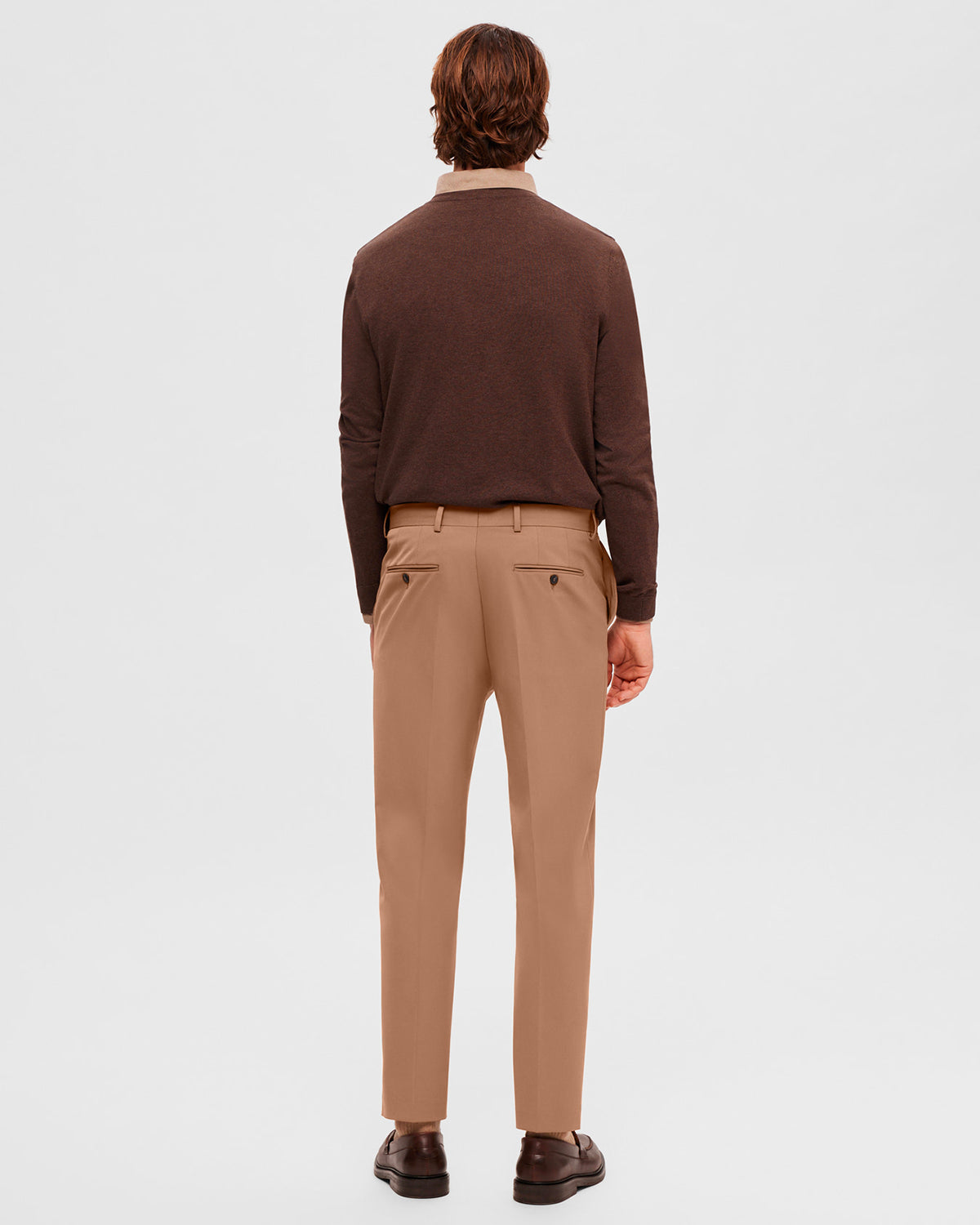 Pantalone Liam Slim Flex Camel