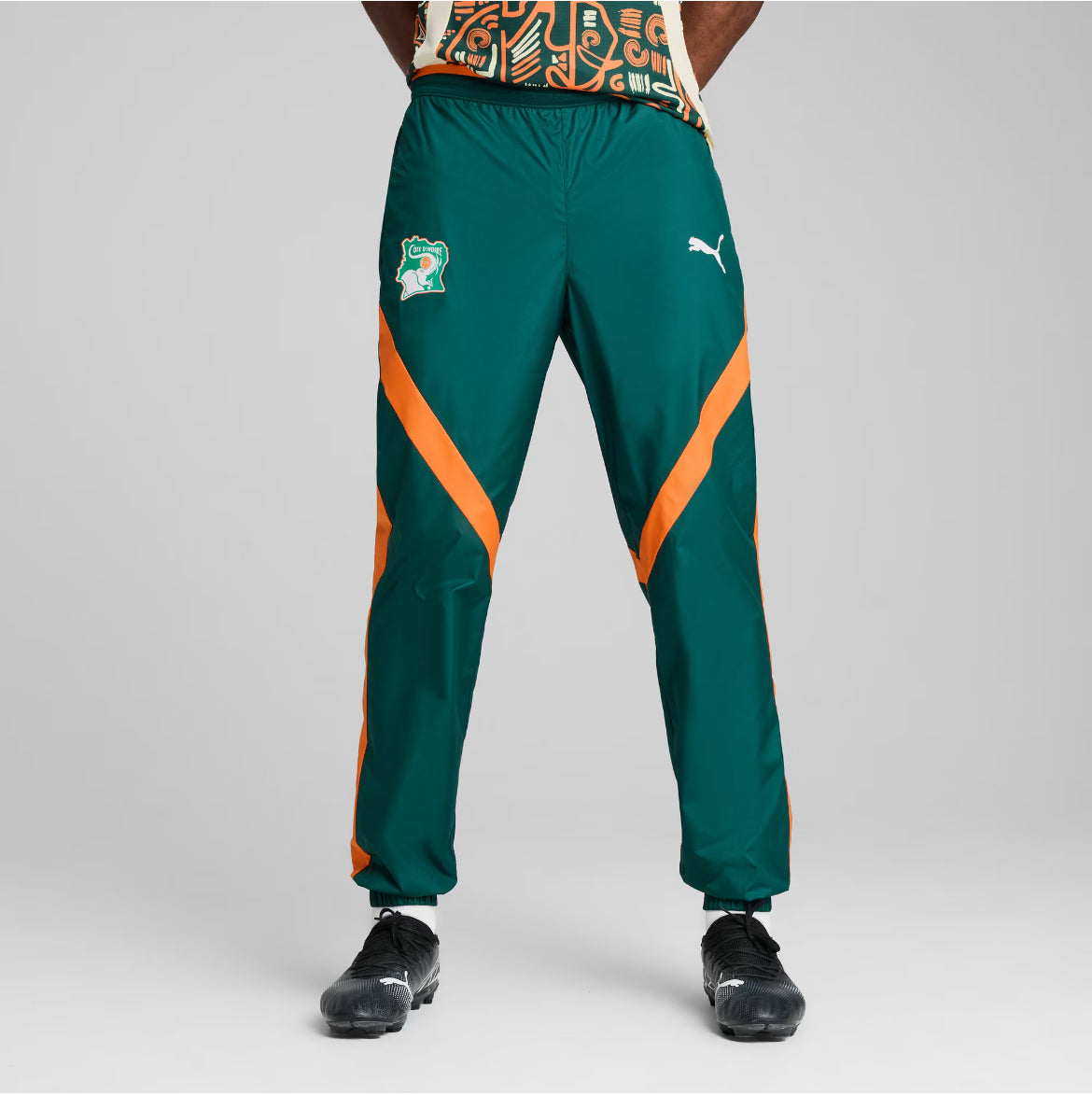 Puma Pantalone Tuta FIF Costa d'Avorio Pre Match Woven Pants 2025