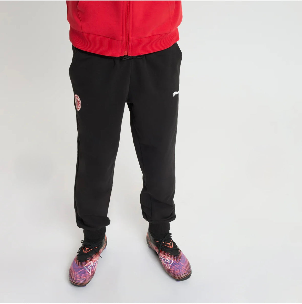 Tuta Completa Puma Calcio ACM FtblCulture Cotton Fan Suit Junior Ragazzo AC Milan 2025/2026