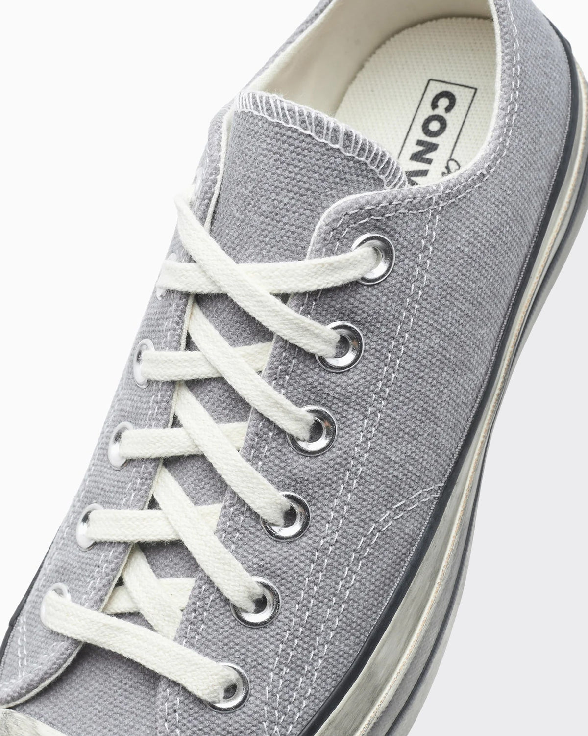 Sneakers Chuck 70 Washed Canvas Classic Grey/Egret/Black