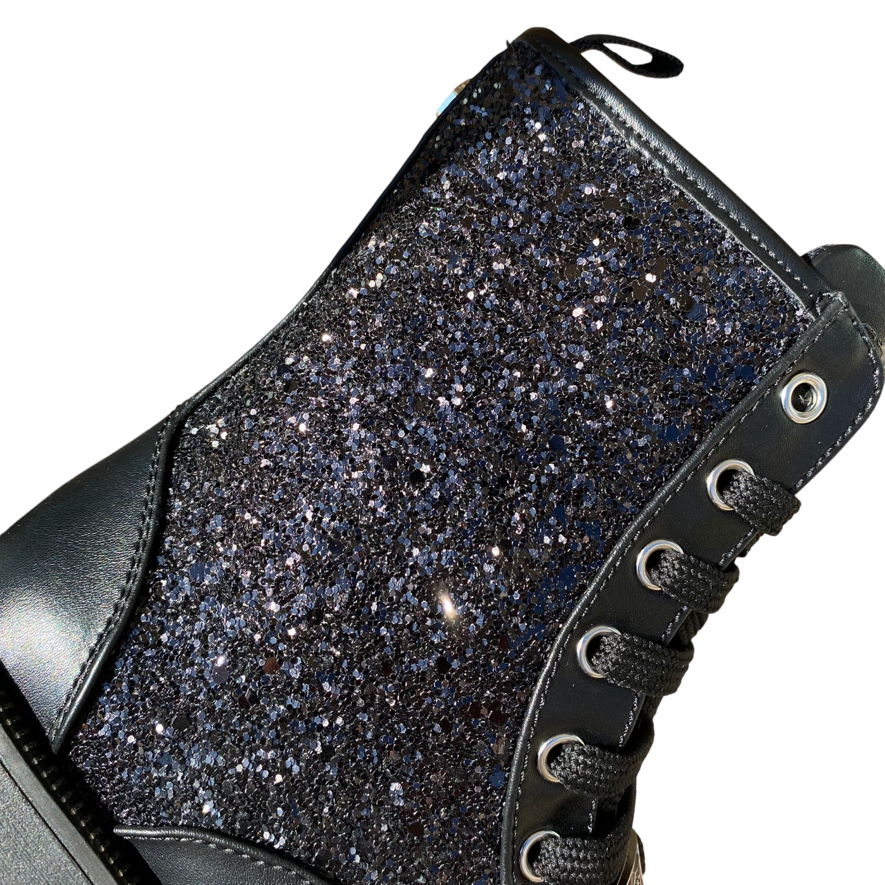 Cult Stivaletto Glitter nero Bambina T-363 3134 | Stivali 7 Fori