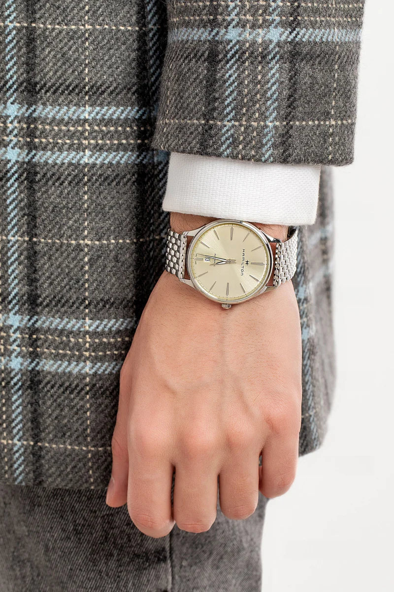 Hamilton Champagne Jazzmaster Auto H38525121