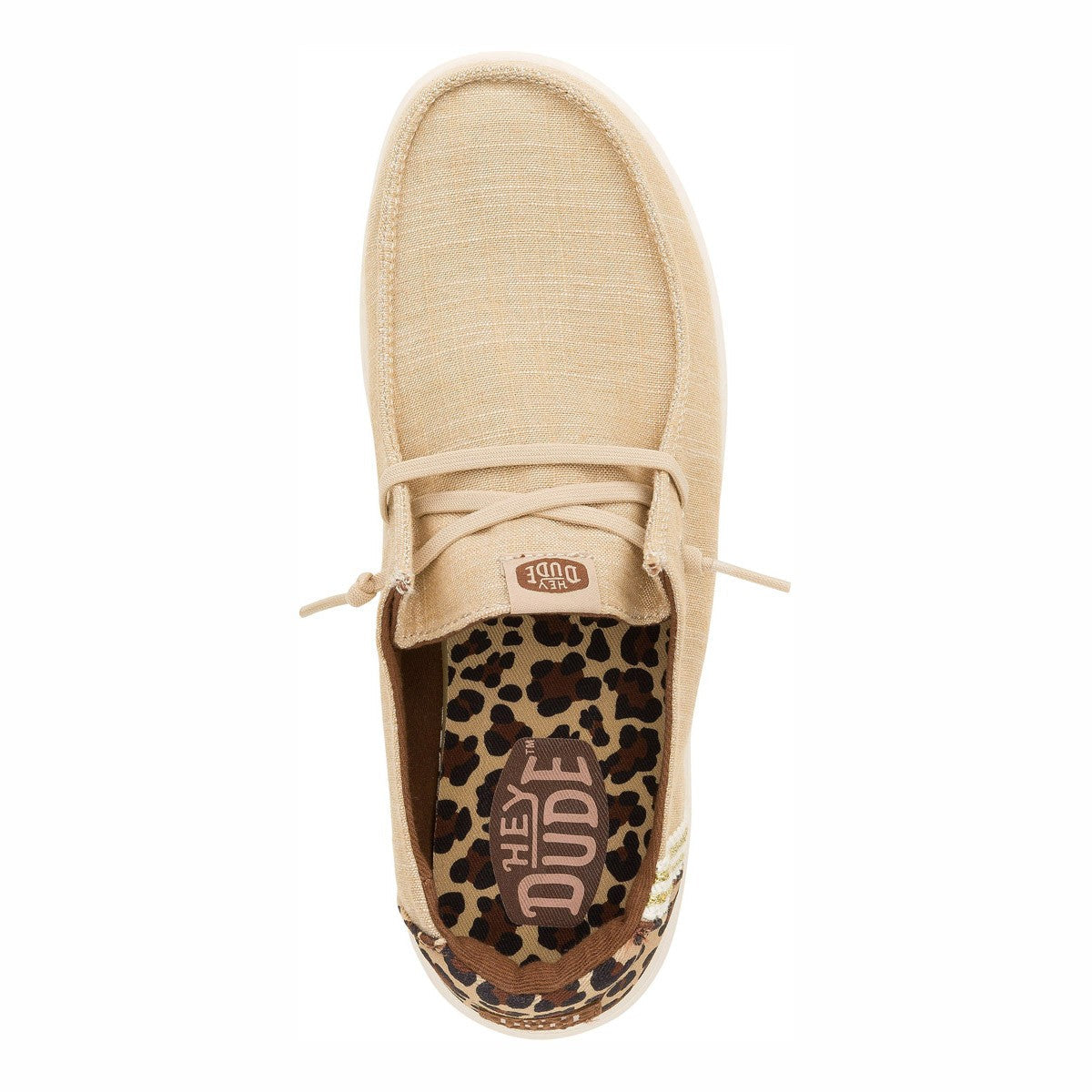 Hey Dude Wendy rise animal Beige