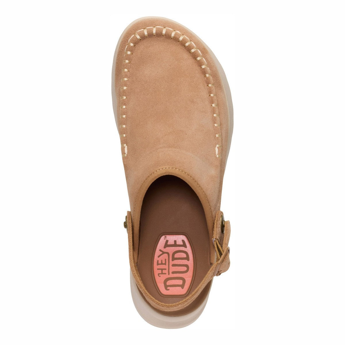Hey Dude Delray clog suede Tan