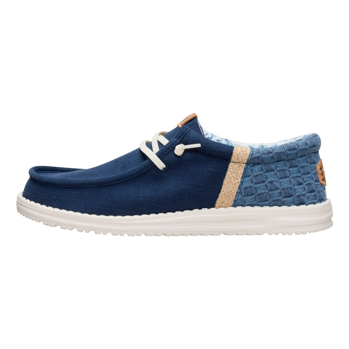 Hey Dude navy blazer multi Wally funk summer stitch
