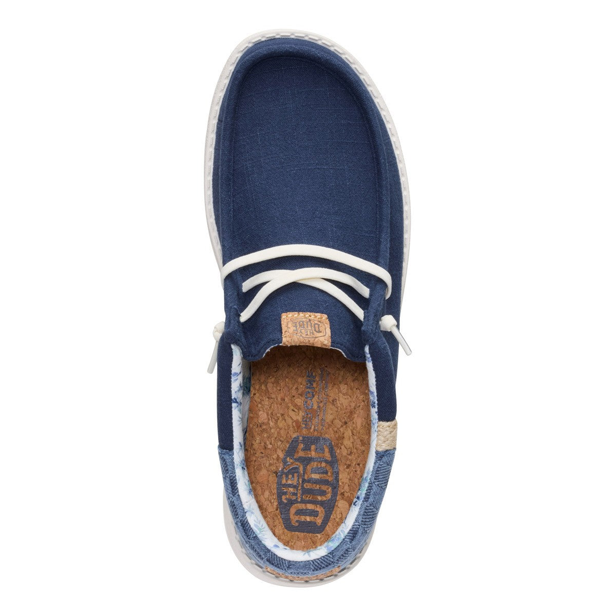 Hey Dude navy blazer multi Wally funk summer stitch