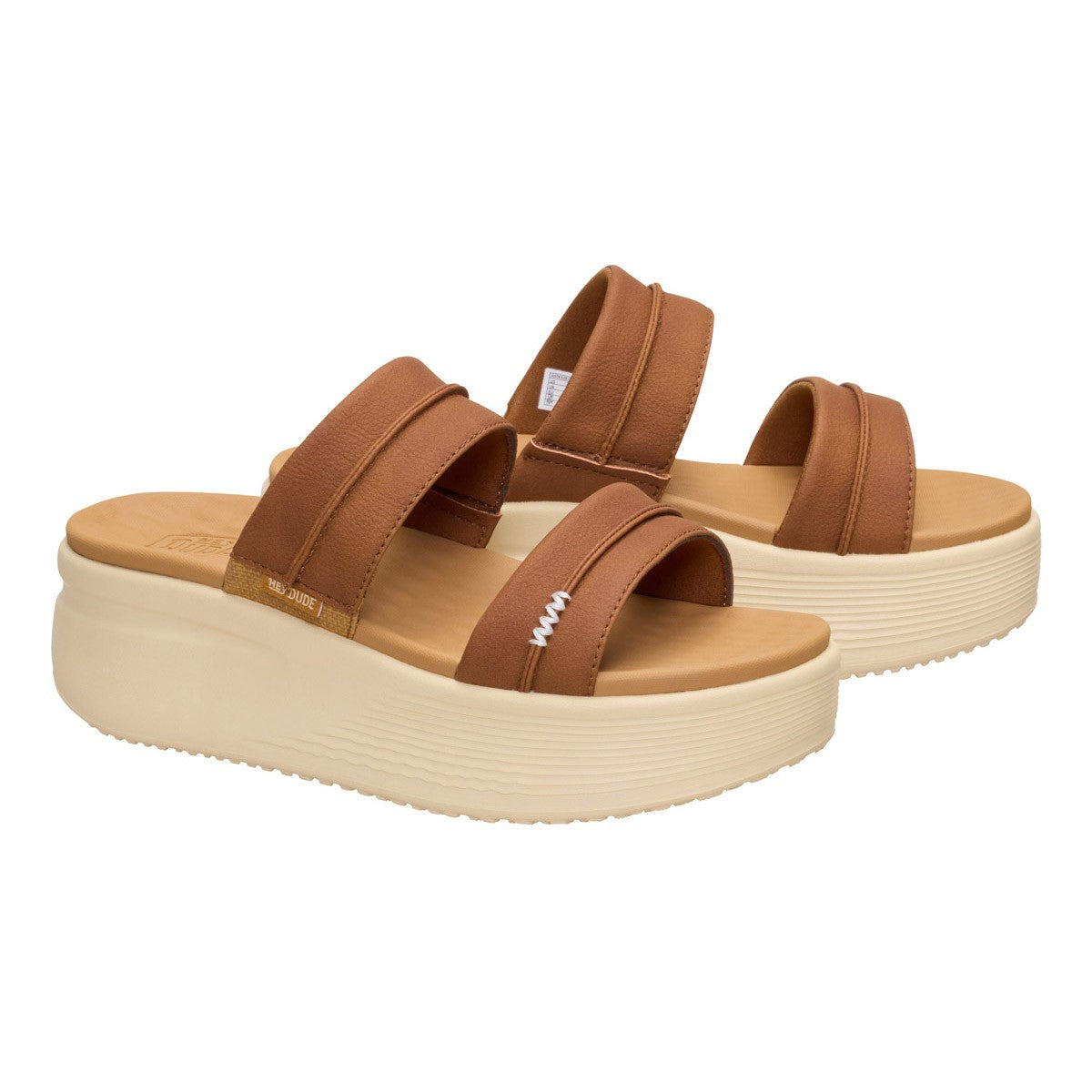 Hey Dude Austin slide classic  cognac