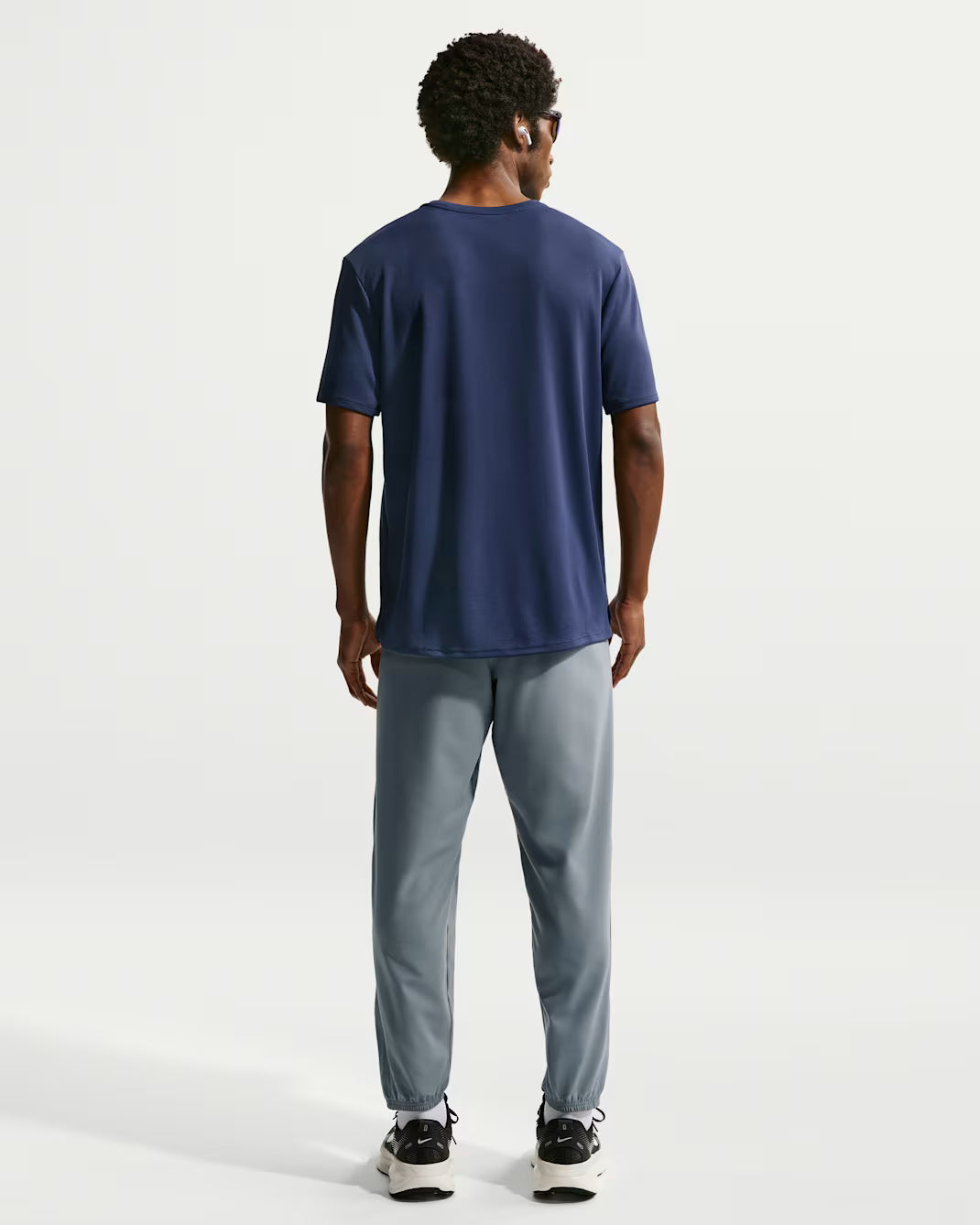 Nike T-shirt running manica corta da uomo Miler IF2082-410 blu