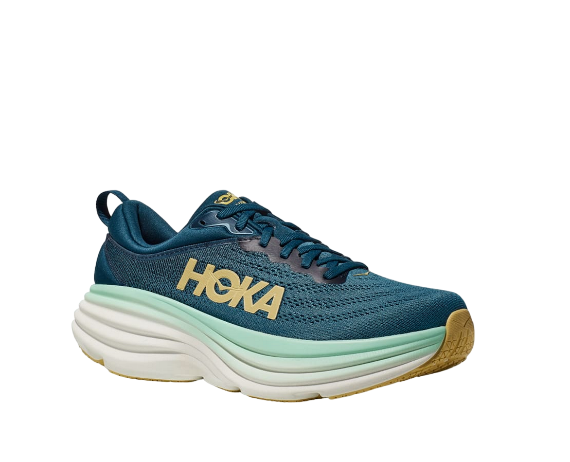 Hoka Bondi 8 Scarpa Running Uomo Massima Ammortizzazione Oceano Blu