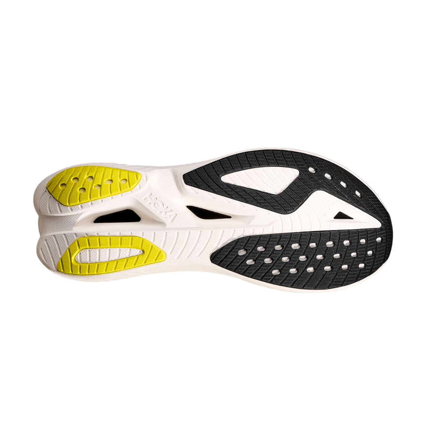Hoka Mach X 31168720/NNHK Giallo Verde Uomo Scarpa Running Piastra Pebax