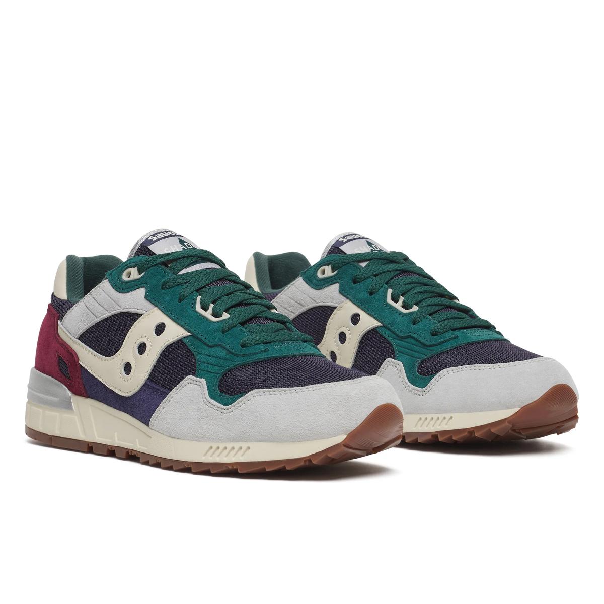 Saucony scarpa sneakers da uomo Shadow 5000 S101517-1062 blu-verde