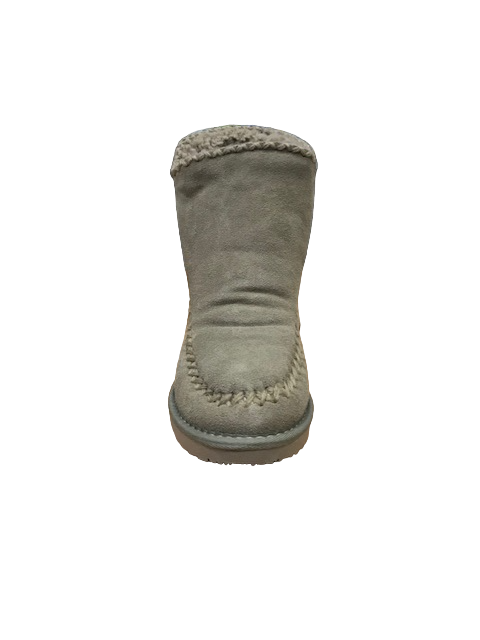 Gioseppo women's suede ankle boot 42114 taupe