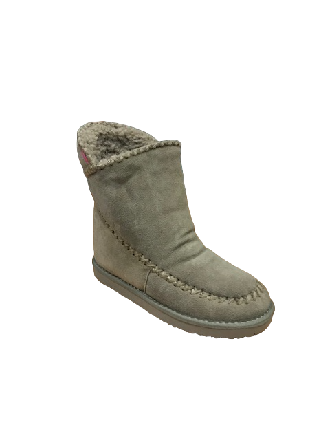 Gioseppo women's suede ankle boot 42114 taupe