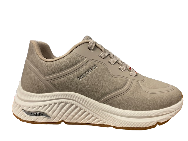 Skechers Arch Fit S-Miles Mile Makers 155570/TPE Tortora - Women's Walking Sneakers