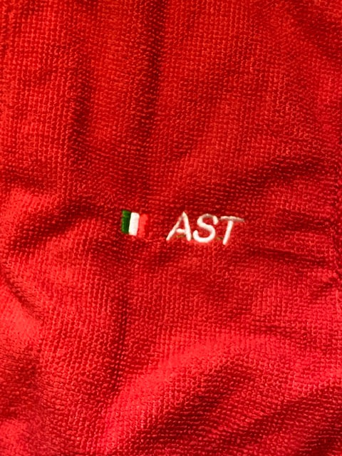 Astrolabio Boys' Microfiber Bathrobe S57D 746 Red
