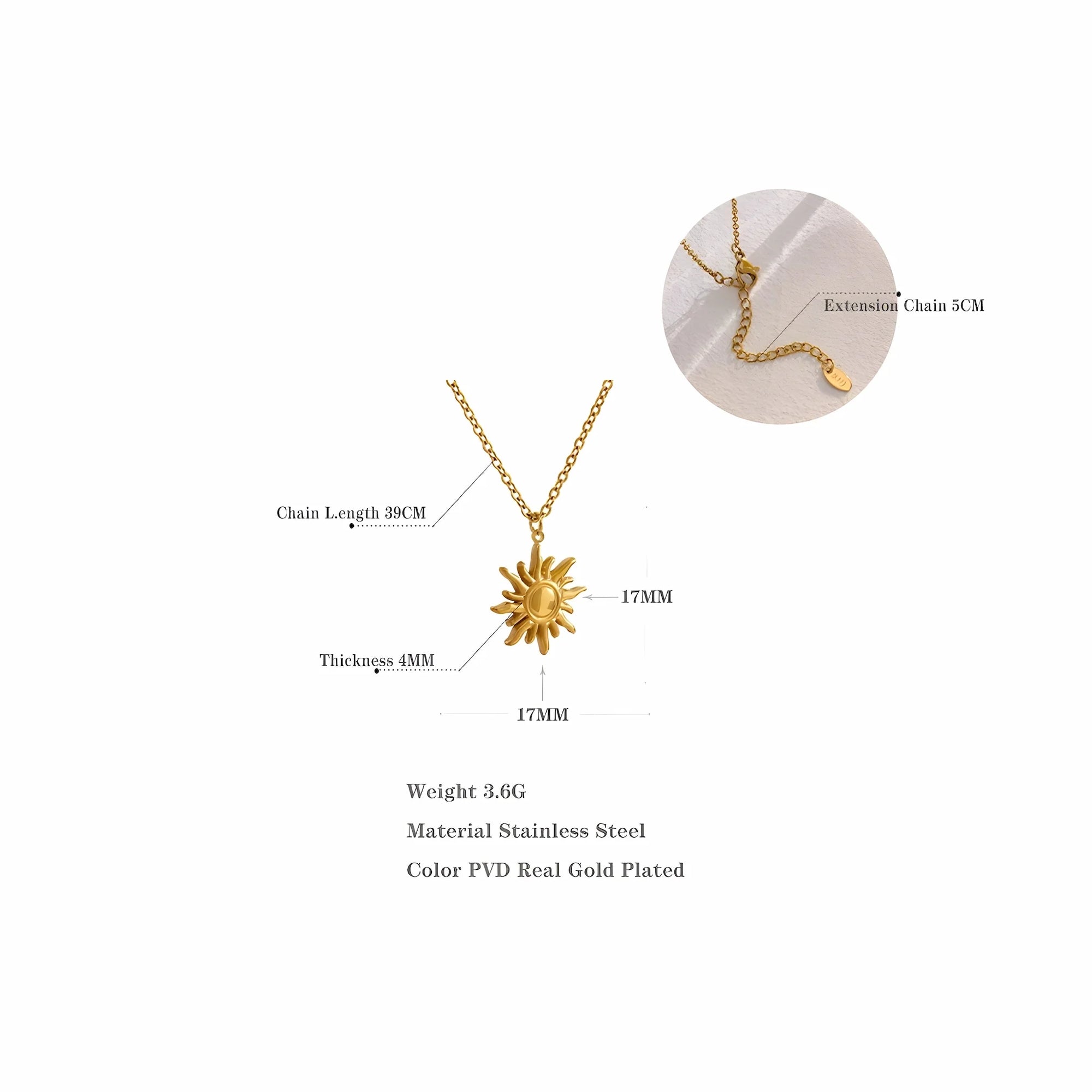 Sun Necklace