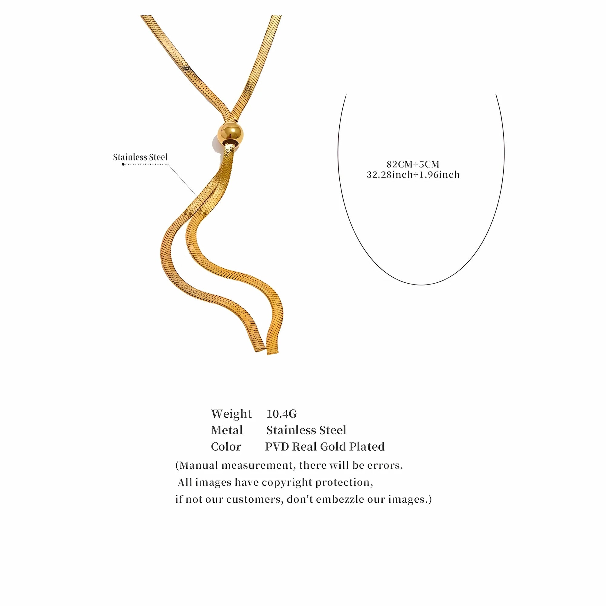 Lina Long Necklace