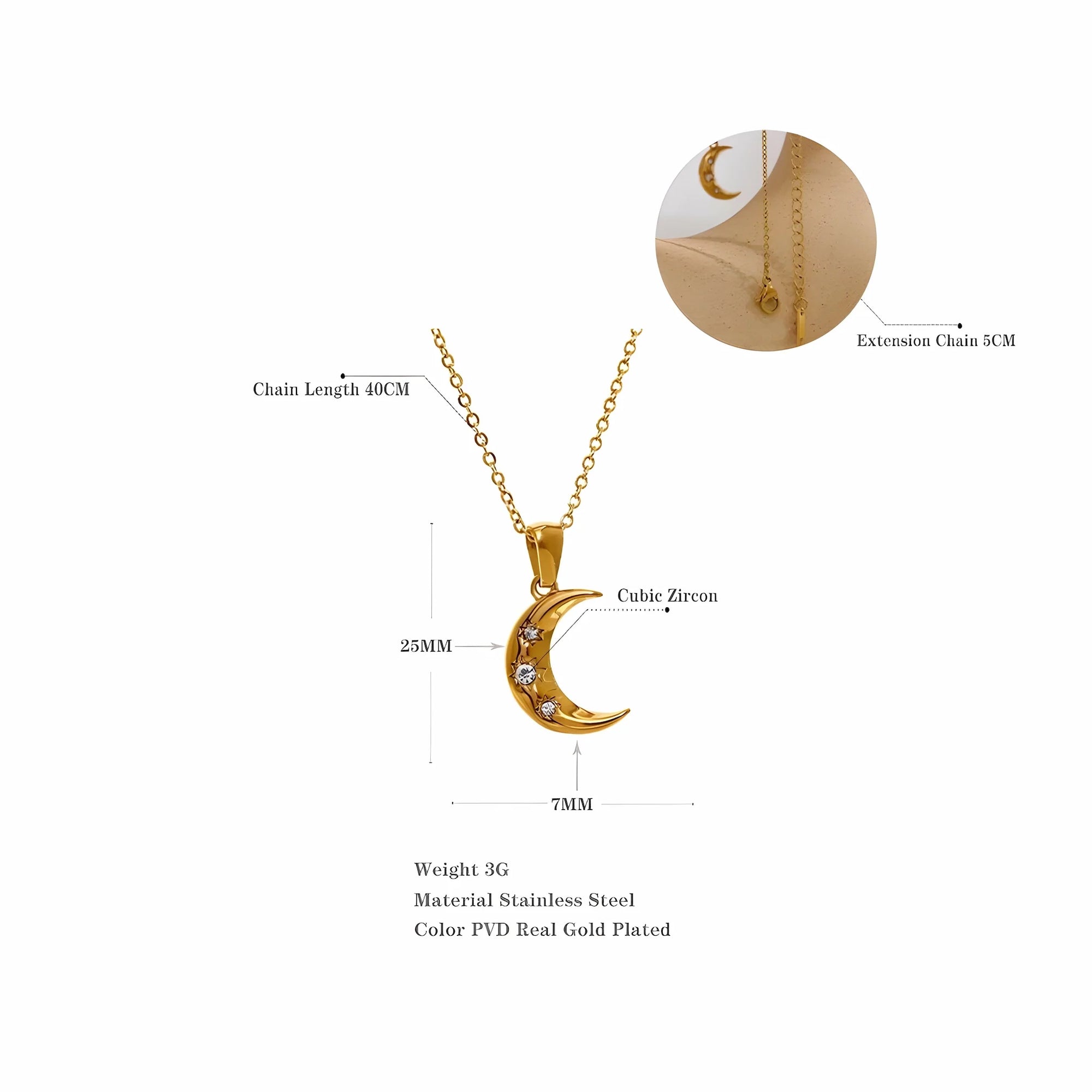 Moon Necklace