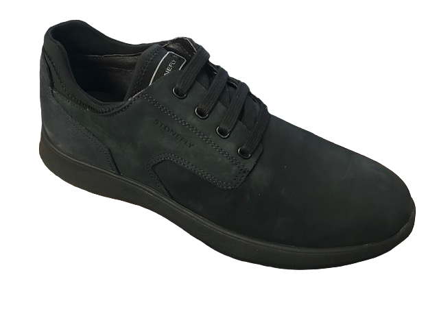 Stonefly Men's Suede Shoe Seven Season 2 Nabuk 218475 131 Night Blue